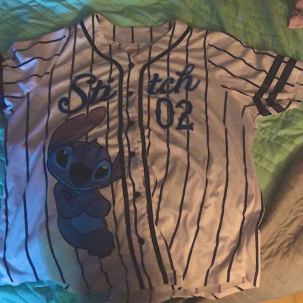 Stitch Disney baseball jersey XL ‼️PICK UP ONLY‼️